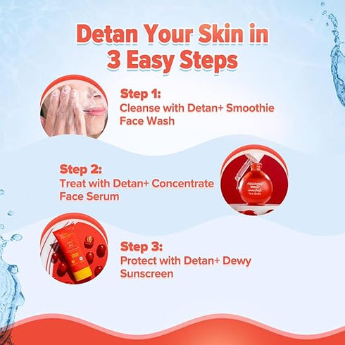 Aqualogica Detan+ Smoothie Face Wash